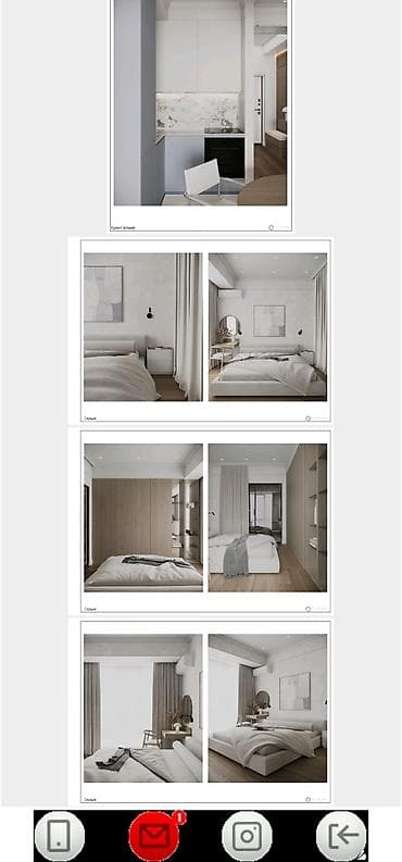 дордой рынок квартира: 1 комната, 32 м², 2 этаж, Готовая ПСО (под самоотделку) — 3
