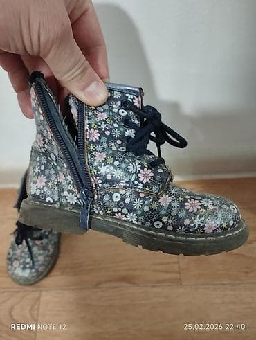 национальные вещи: Ботинки детские для девочки, 24 размер, отдам даром — 3