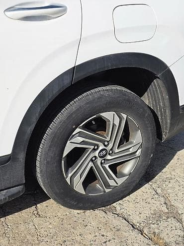 santa fe: Hyundai Santa Fe: 2021 г., 2.5 л, Автомат, Бензин, Кроссовер — 7