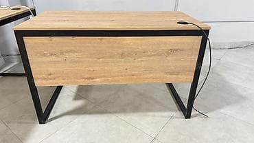 table study: Офисная мебель в современном индустриальном стиле - Переговорный стол — 4