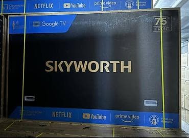 телевизор 75 дюйма: Срочная акция!!!! Модель 75Q66G Бренд Skyworth Основные характеристики — 1