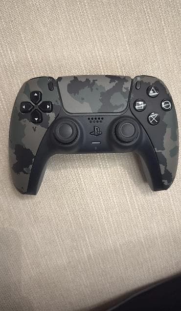 e mount: Игровой контроллер Sony DualSense (камуфляж Midnight Black/Gray) - — 3