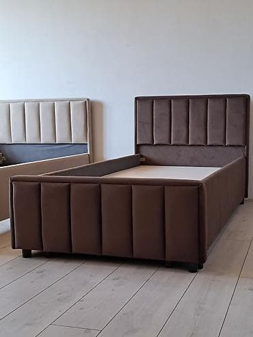 двухъярусные кровати из металла бишкек: Односпальная кровать, Новый, С мягким изголовьем, длина - 2000 см — 4