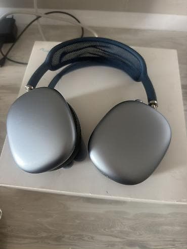 dj controller: Беспроводные полноразмерные наушники Apple AirPods Max, цвет Sky Blue — 1