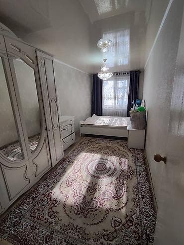 Квартиры: 3 комнаты, 58 м², Центральная мечеть 104 серия, 1 этаж, Косметический ремонт — 5