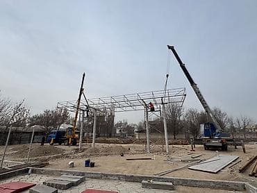 бетон столбы: Стрела 21 м, 5000 т, Борт 5000 кг — 2