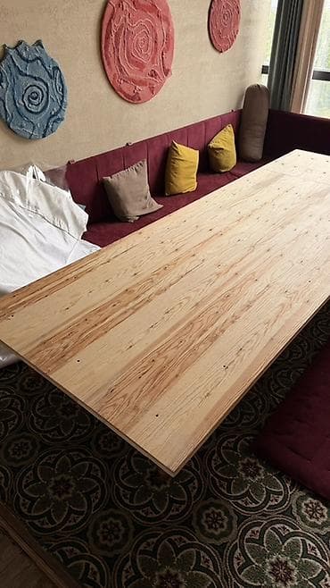 охотничий стол: Стол для зала, Б/у, Не раскладной, Прямоугольный — 1