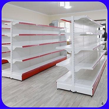 Стеллаж металлический, сборные стеллажи, стеллажи для магазинов, полки