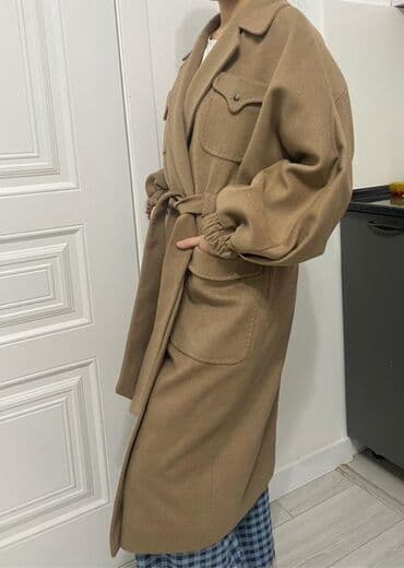 Пальтолор: Пальтолор, Халат, Күз-жаз, Узун модель, Оверсайз, Стандарт — 5