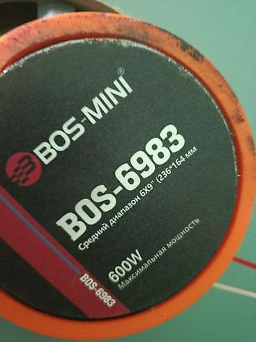 подключение газ: Акустика для авто BOS-MINI BOS-6590 - Формат: коаксиальные динамики - — 5