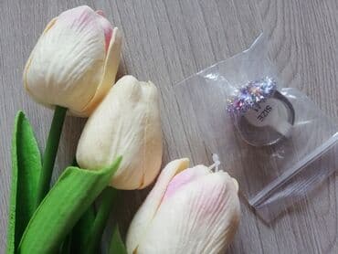 Кольца: Кольцо - самоцветы, очень красивое, бижутерия (не серебро, не золото) — 3