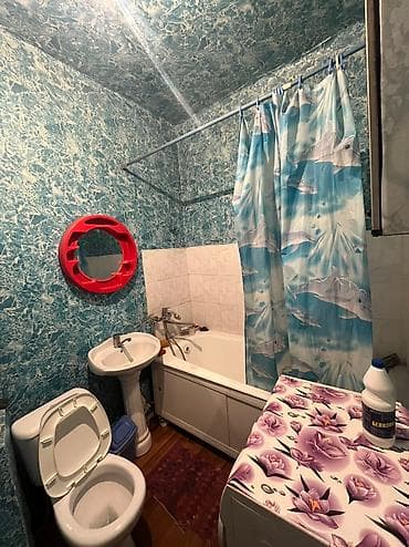 Батирлер: 1 бөлмө, 35 м², 105-серия, 1 кабат, Эски ремонт — 3