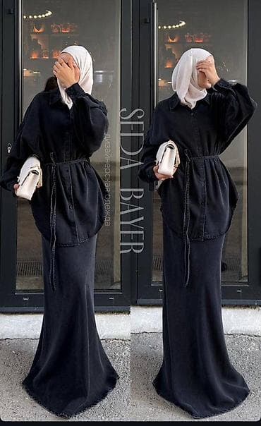 юбка пачка: Комплект женской одежды в стиле modest fashion: длинная юбка + — 2