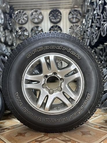 Колеса в сборе 265 / 70 / R 17, Всесезонная, Б/у, 1 шт, Внедорожные (АТ/МТ), Литые, отверстий - 6