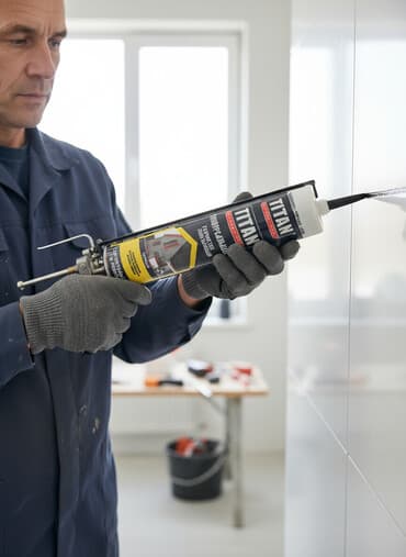 силикон строительный: Универсальный силиконовый герметик «Титан», предназначенный для — 1