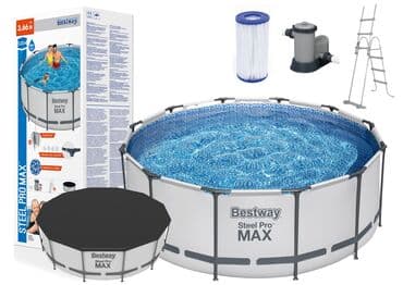 best way кооператив бишкек: Акция на большой каркасный бассейн размером 366х122 см от Bestway — 2