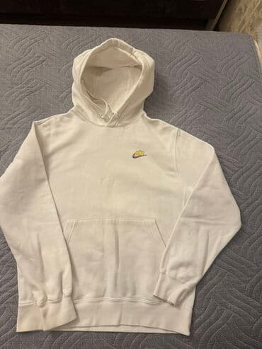 спортивное оборудование: Худи, С надписью, Б/у, S — 1