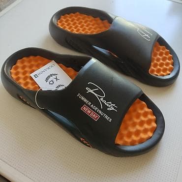 оптом сланцы: Мужские сандалии, 44, Новый, цвет - Черный, Самовывоз — 1