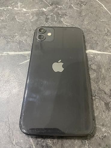 Техника жана электроника: IPhone 11, Колдонулган, 128 ГБ, Кара, 85 % — 2