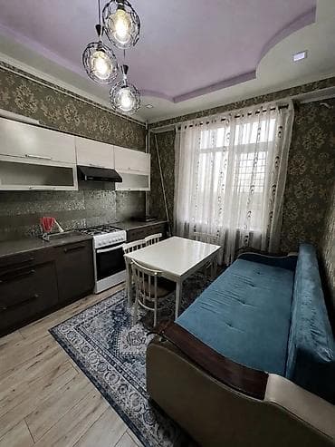 1 комната, Тунгуч мкр Агентство недвижимости, Только девушкам, от 1 месяца, от 6 месяцев, от 3 месяцев, С мебелью полностью