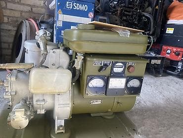 Өндүрүш үчүн жабдуулар: Портативная бензиновая электростанция советская в идеальном состоянии — 10