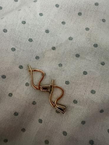 сколько стоят серебряные серьги: Золотые серьги-подвески с английским замком - Материал: золото — 1