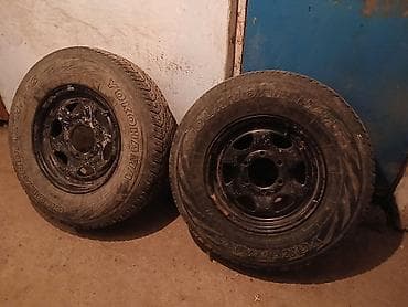 good year: Колеса в сборе 215 / 80 / R 15, Лето, Б/у, Пара, Легковые, Железные, отверстий - 6 — 2