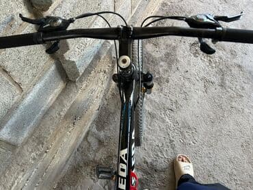 домашний велосипед тренажер: Горный велосипед, Geleda, Рама M (156 - 178 см), Алюминий — 4