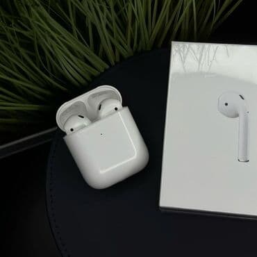 правый наушник airpods 2: Каптагычтар, Apple, Жаңы, Электр зымсыз (Bluetooth), Классикалык — 2