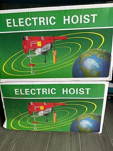 веревка аркан: Электрическая лебёдка (тельфер) Electric Hoist + ручная лебёдка — 4