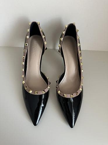 туфли валентино: Туфли, 37, 37.5, 38, Valentino, Новый, цвет - Черный, Самовывоз — 1