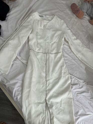 платья свободного кроя для полных: Подборка женской одежды 1) Белое платье Caramel - Модель миди с — 1