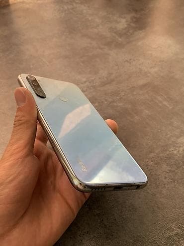 Redmi, Redmi Note 8, Б/у, 64 ГБ, цвет - Голубой, 2 SIM