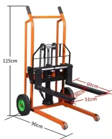 Аппараты для стирки ковров: Штабелер (рохля-штабелер) с вилочным подхватом вилочный погрузчик — 4