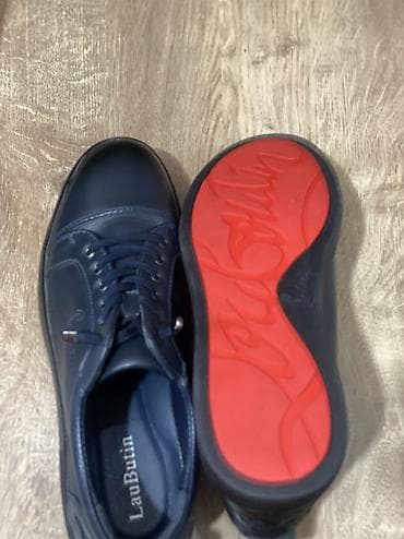 Ботинки: Мужские кроссовки, 40.5, 41, Новый, цвет - Синий — 3