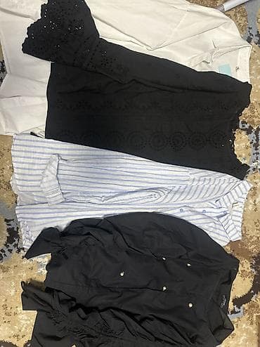 armani code: Размеры 52-54 Женские блузки отличного качества и состоянии 1. Черная — 1