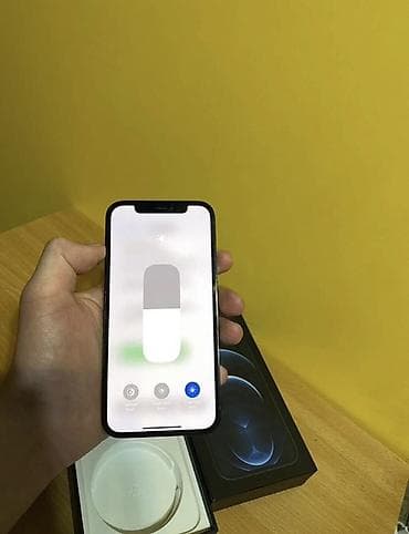 Apple iPhone: IPhone 12 Pro, Б/у, 256 ГБ, Pacific Blue, Коробка, 84 % — 3