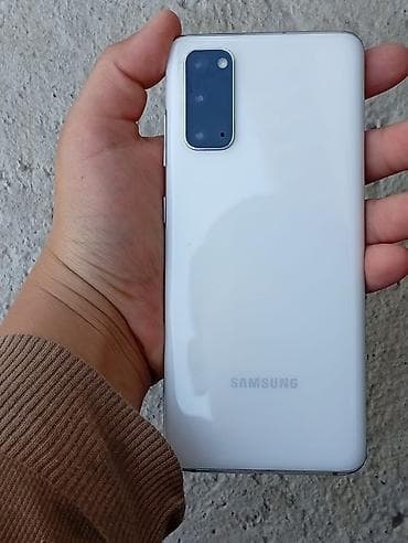 galaxy s8 plus: Samsung Galaxy S20, 128 ГБ, цвет - Белый — 1