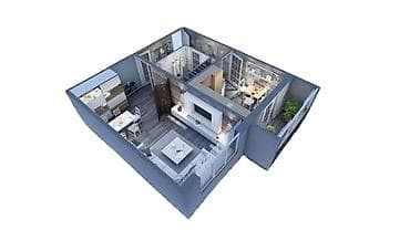 обмен квартиры: 1 комната, 48 м², 108 серия, 3 этаж, Готовая ПСО (под самоотделку) — 2