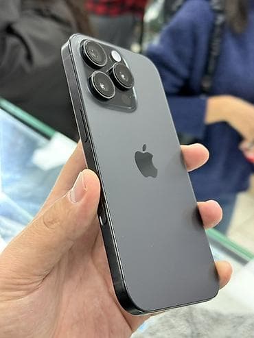 Poco: IPhone 16 Pro, Б/у, 256 ГБ, Black Titanium, Коробка, 96 % — 3