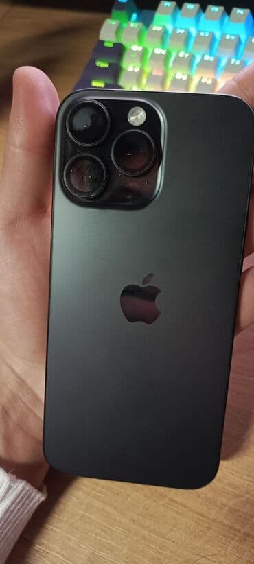 бесплатный айфон 15: IPhone 16 Pro Max, 256 ГБ, Black Titanium, Защитное стекло, Чехол, Коробка, 100 % — 2