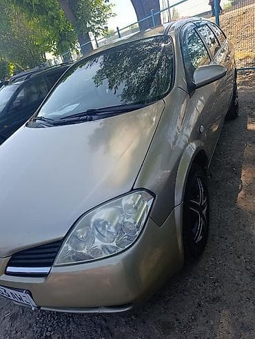 Транспорт: Nissan Primera: 2003 г., 1.8 л, Кол менен иштөөчү, Бензин, Универсал — 2