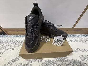 обувь подростковый: Кроссовки Loewe x On Running (модель Cloudtilt темно‑серый/шоколадный) — 4