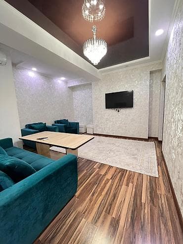 жк семейный: 1 комната, 48 м², Рынок Келечек, 10 этаж, Свежий ремонт — 3