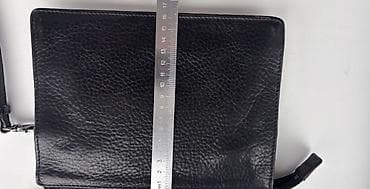 сумка мектепке: Massimo Dutti клатч Состояние новый Толстая плотная кожа Можно и — 6