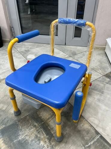 функциональная кровать для лежачих больных: Кресло-туалет (детский) - Назначение: удобное санитарное кресло для — 2