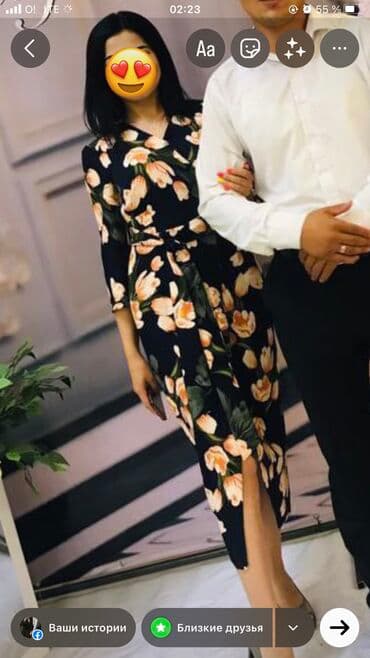 платье для беременных на свадьбу: Вечернее платье, Классическое, С рукавами, S — 1