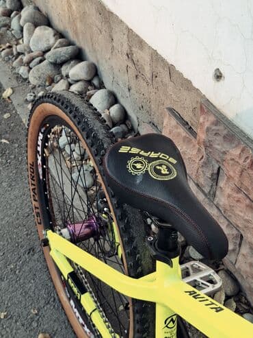 купить велосипед с большими шинами: Горный велосипед, Рама L (172 - 185 см), Алюминий, Б/у — 11