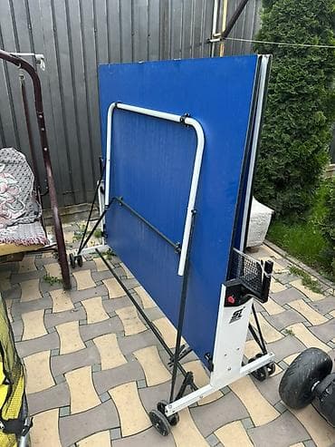 Спорт и хобби: 🚨 срочно Складной теннисный стол на колесах - Формат: напольный — 2