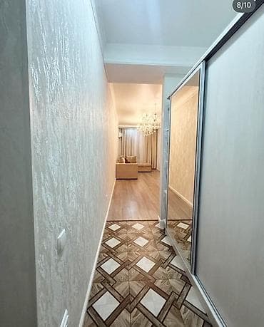 1ком кв пишпек: 2 комнаты, 70 м², 7 этаж, Дизайнерский ремонт — 5